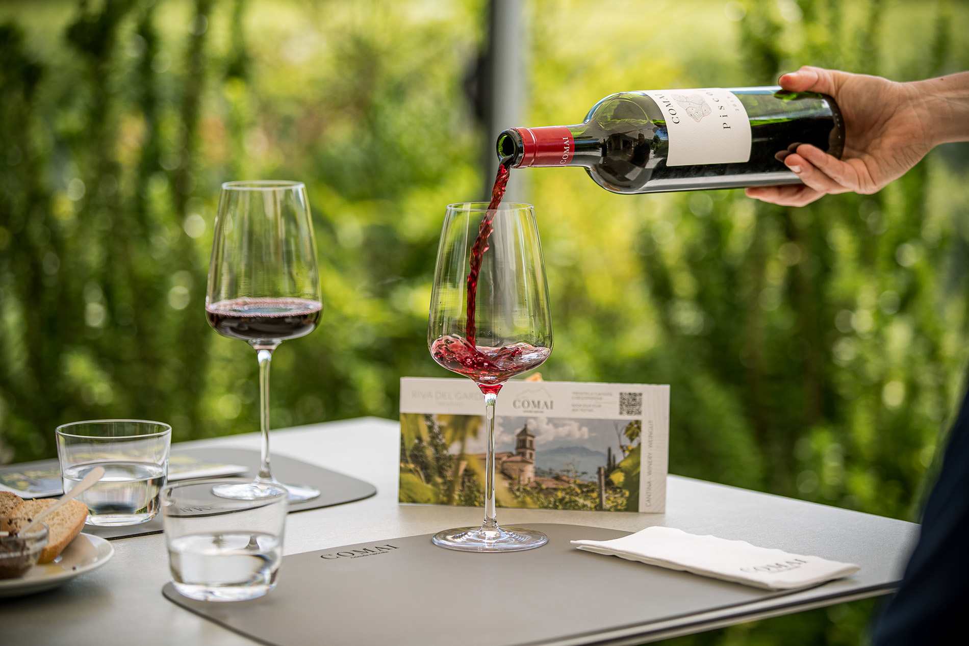 Produzione del vino Agritur Comai